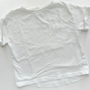 Zara Girls Classic White T-Shirt